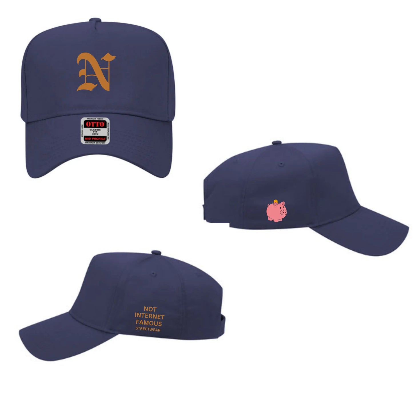 Navy N Hat NIF-LR